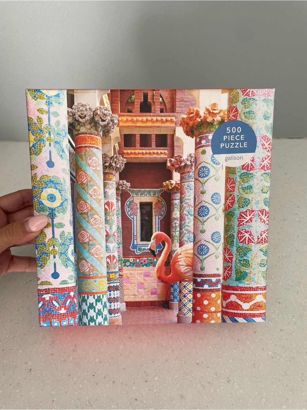 Galison - 500 Piece Puzzle // Mosaic Hall